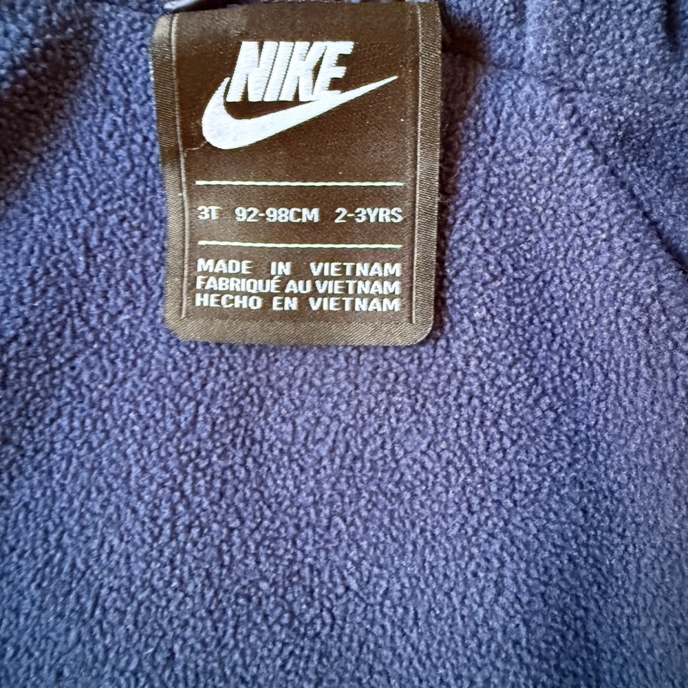 Nike Kids Blue and Black Raincoat - Picture 5 of 5